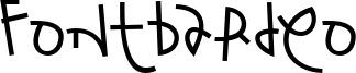 Fontbardeo Font