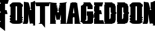 Fontmageddon Font