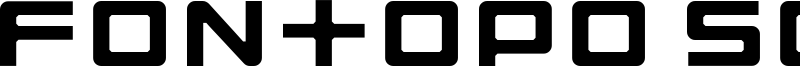 Fontopo Solid Font