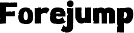 Forejump Font