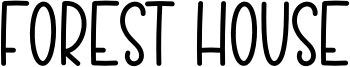 Forest House Font