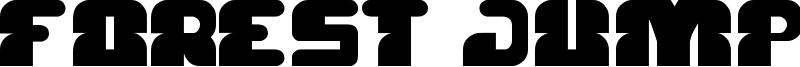 Forest Jump Font