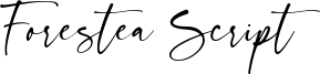Forestea Script Font