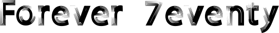 Forever 7eventy Font