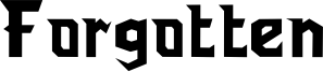 Forgotten.otf
