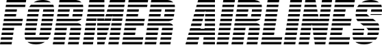 Former Airlines Font