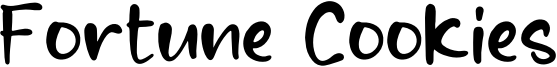 Fortune Cookies Font