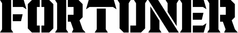 Fortuner Font