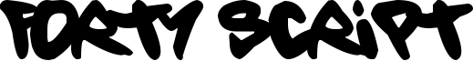 Forty Script Font