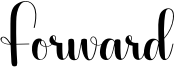 Forward Font