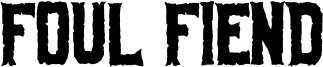 Foul Fiend.otf