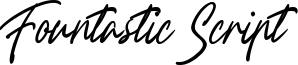 Fountastic Script Font
