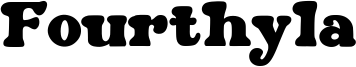 Fourthyla Font