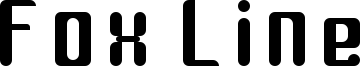 Fox Line Font