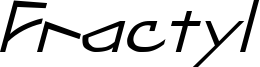 Fractyl Italic.otf