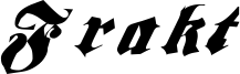 Frakt Font