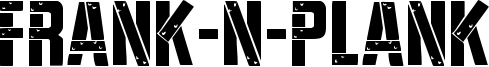 Frank-n-Plank Font