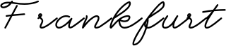 Frankfurt Font