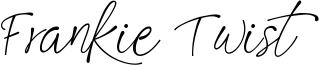 Frankie Twist Font