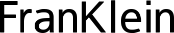 FranKlein Font