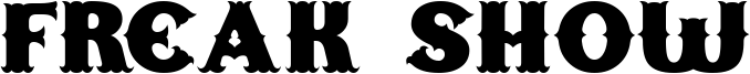 Freak Show Font