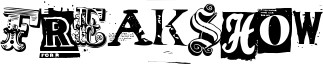 Freakshow Font