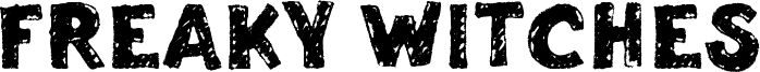 Freaky Witches Font