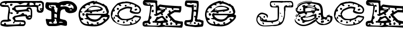 Freckle Jackson Font