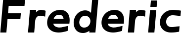 Frederic Black Italic.ttf