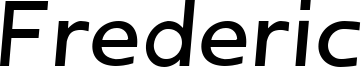 Frederic Regular Italic.ttf