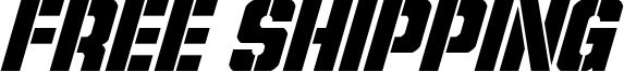 Free Shipping Font
