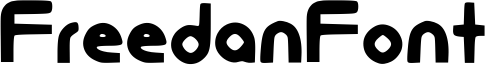 FreedanFont Font