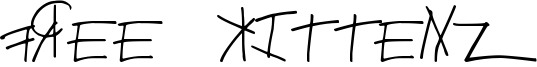 Free Kittenz Font