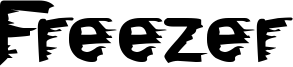 Freezer Font