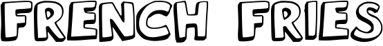 French Fries Font