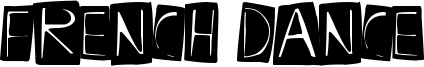 French Dance Font