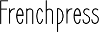 Frenchpress Font