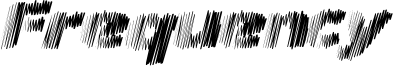 Frequency Font