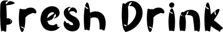 Fresh Drink Font