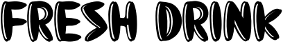 Fresh Drink Font