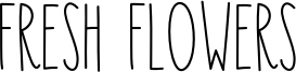 Fresh Flowers Font