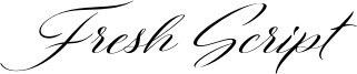 Fresh Script Font