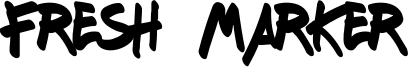 Fresh Marker Font