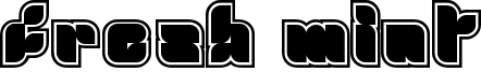Fresh Mint Font
