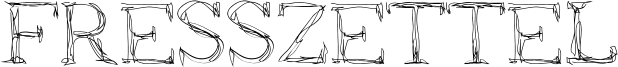 Fresszettel Font