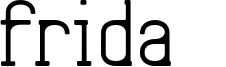 Frida01 Font