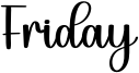 Friday Font