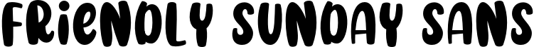 Friendly Sunday Sans Font