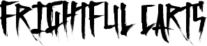 Frightful Carts Font