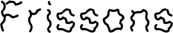 Frissons Font